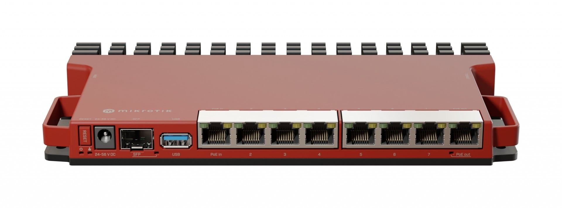 Mikrotik L009UiGS-RM wired router 2.5 Gigabit Ethernet, Gigabit Ethernet Red, imagem 1