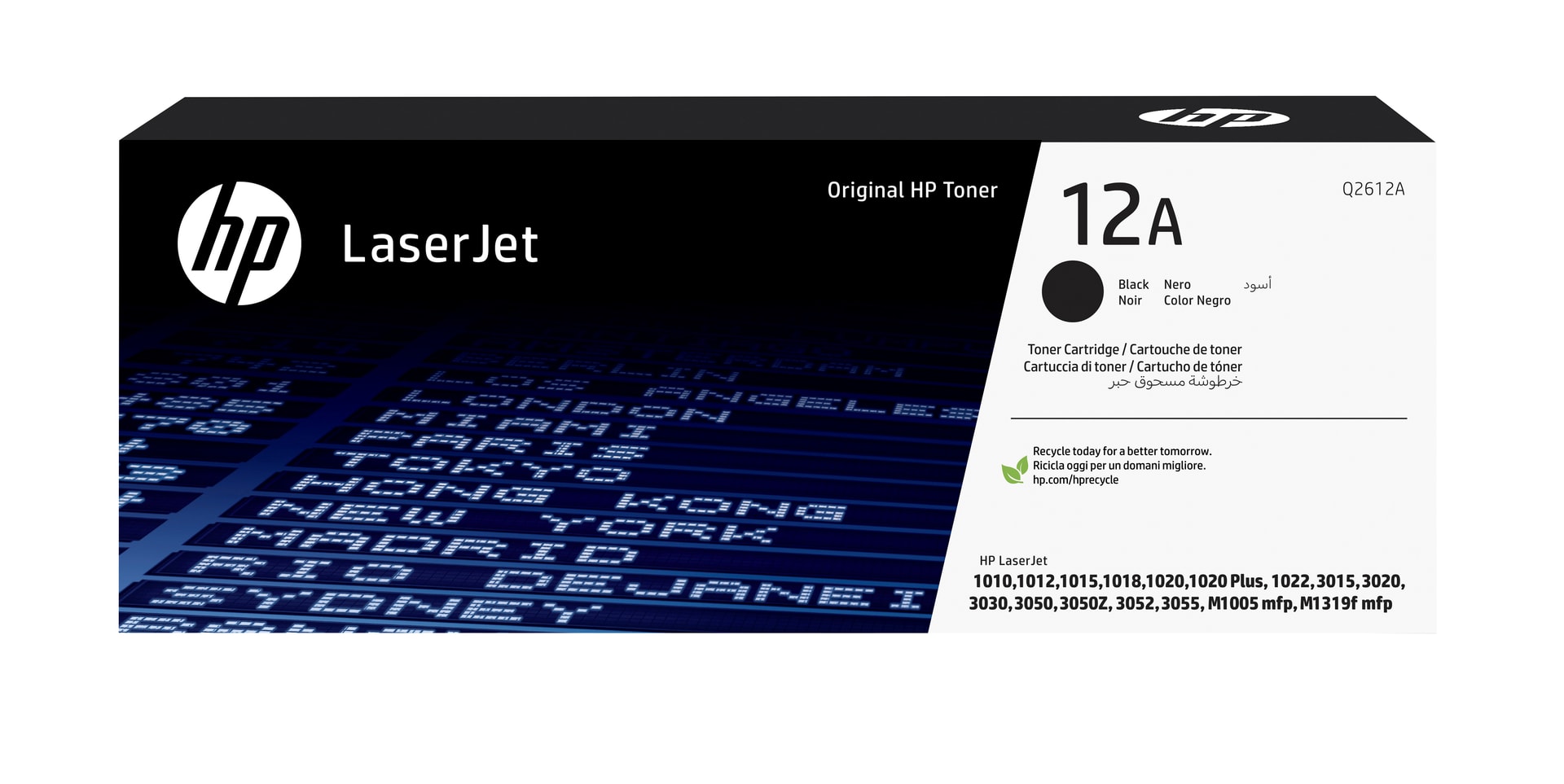 HP Toner LaserJet Original 12A Preto, imagem 1