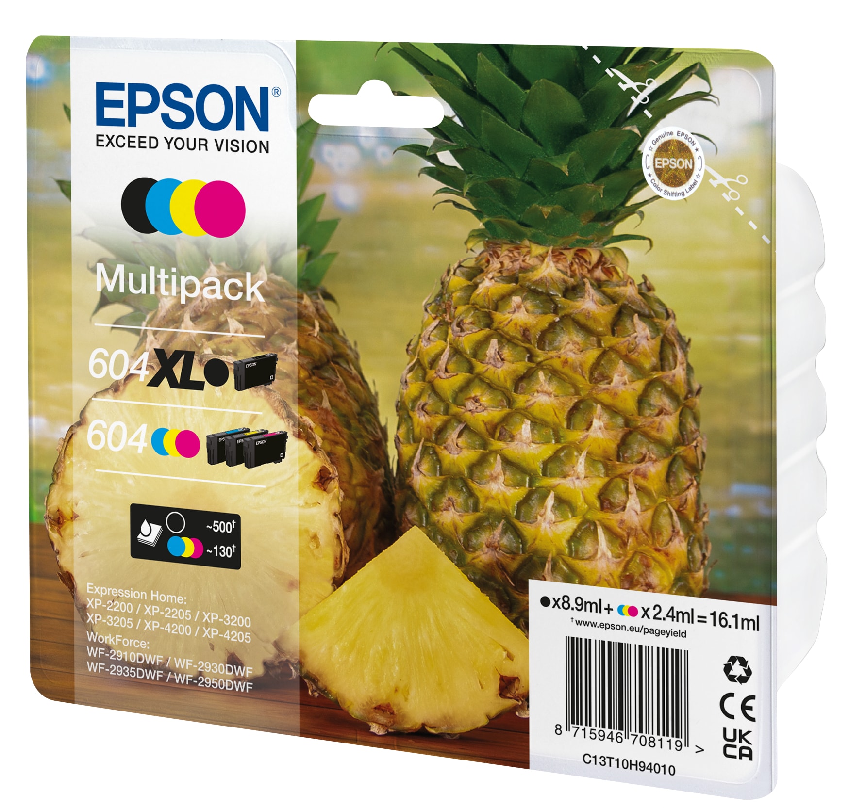 Epson Multipack 4-colours 604 XL Black/Std — imagem 1