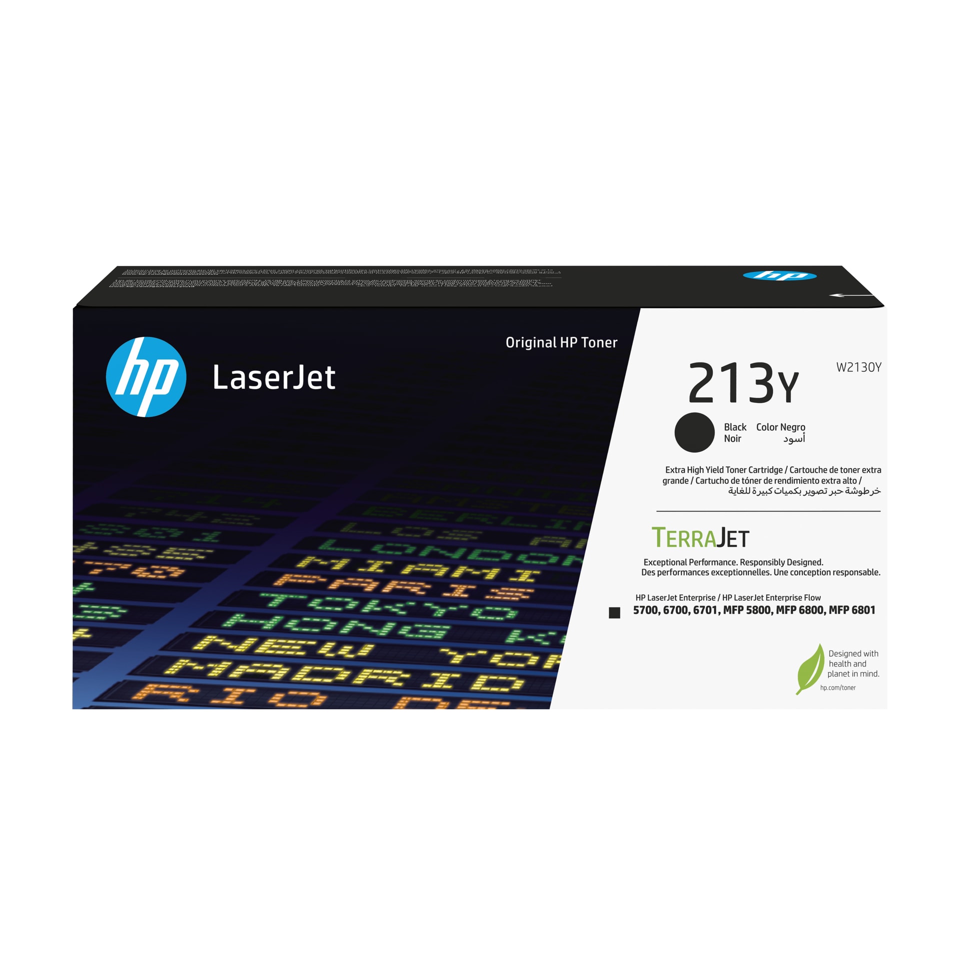 HP Toner LaserJet Original 213Y Preto de Rendimento Extra Elevado, imagem 1