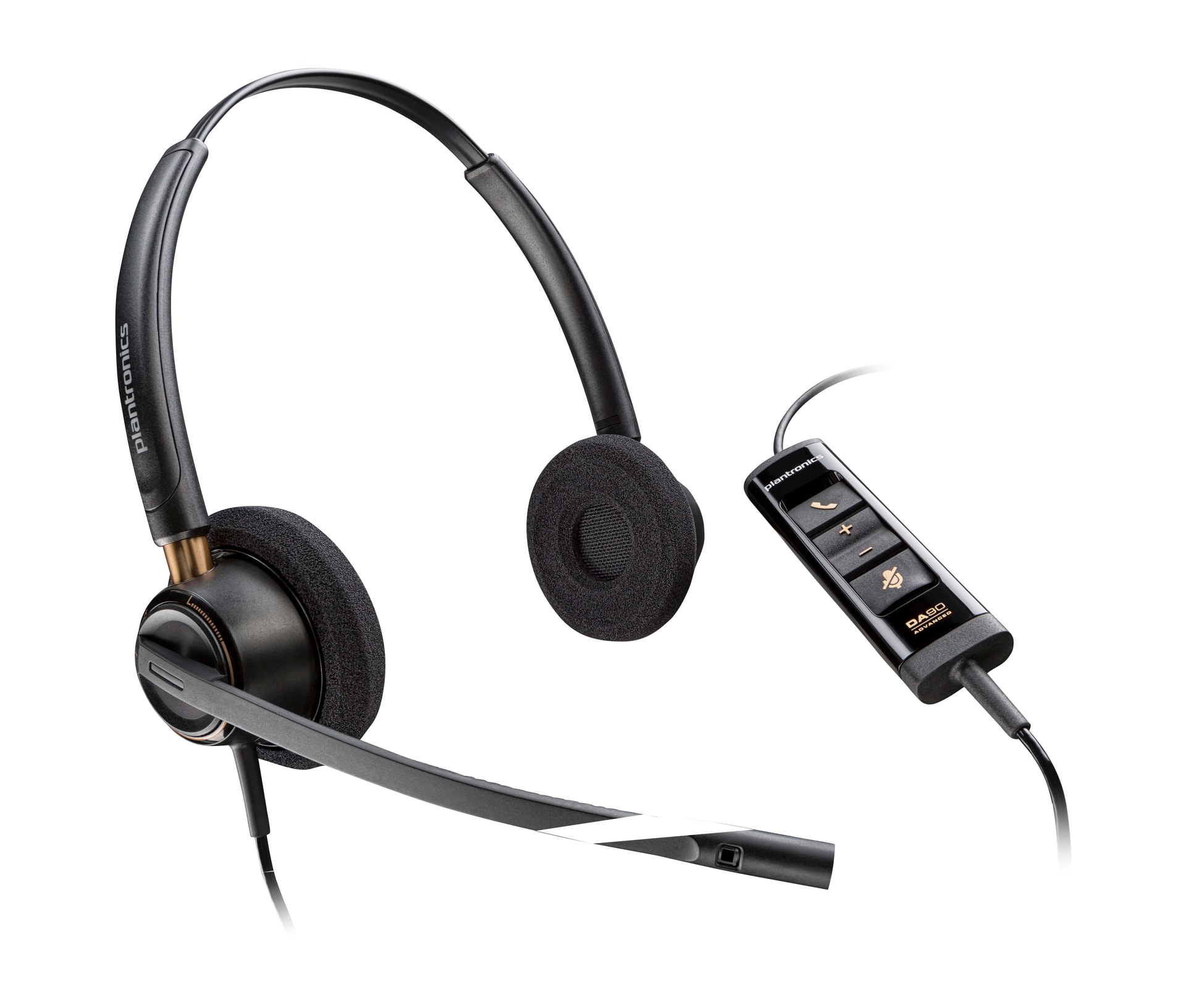 HP Poly Headset estéreo Poly EncorePro 525 com USB-A, imagem 1