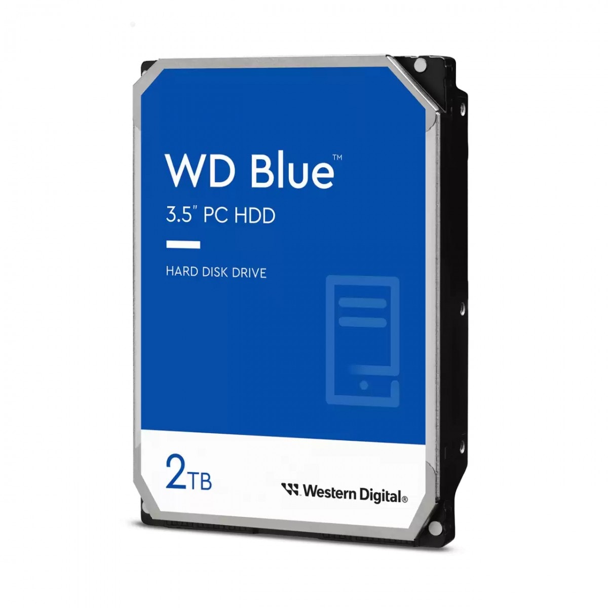 WD Blue WD20EARZ - Disco rígido - 2 TB - interna - 3.5" - SATA 6Gb/s - 5400 rpm - buffer: 64 MB