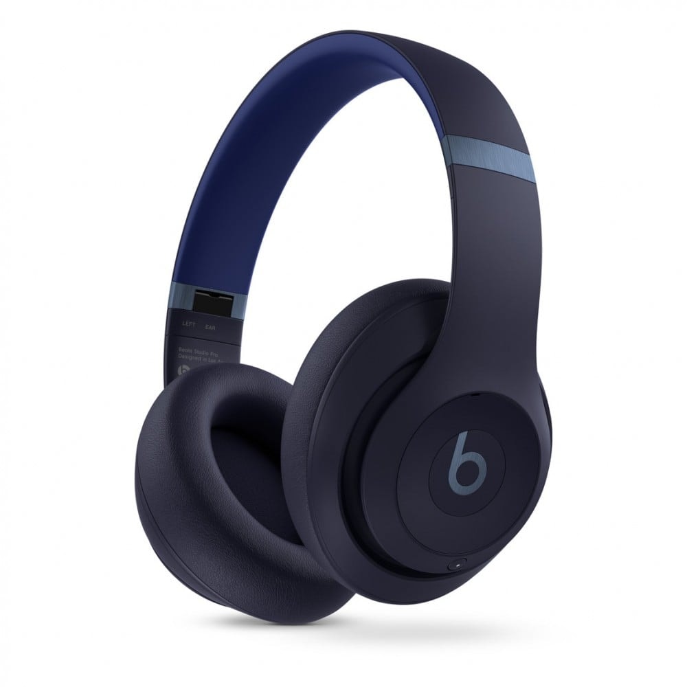 Beats Studio Pro - Auscultadores supra-aurais com microfonoe - tamanho completo - bluetooth - sem fios, com cabo - cancelamento de ruído activo - macaco de 3,5 mm, USB-C - azul marinho — imagem 1