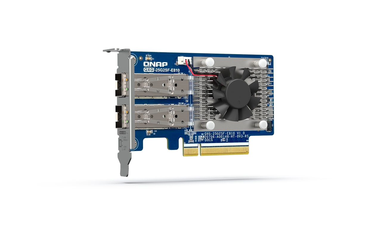 QNAP QXG-25G2SF-E810 — imagem 1