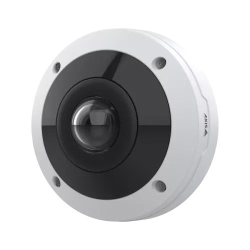 AXIS M43 Series M4318-PLR - Câmara panorâmica de rede - olho de peixe - exterior - à prova de vandalismo / condições climáticas - a cores (Dia&Noite) - 12 MP - 2992 x 2992 - íris fixa - focal fixo - áudio - LAN 10/100 - MJPEG, H.264, H.265 - DC 12 V