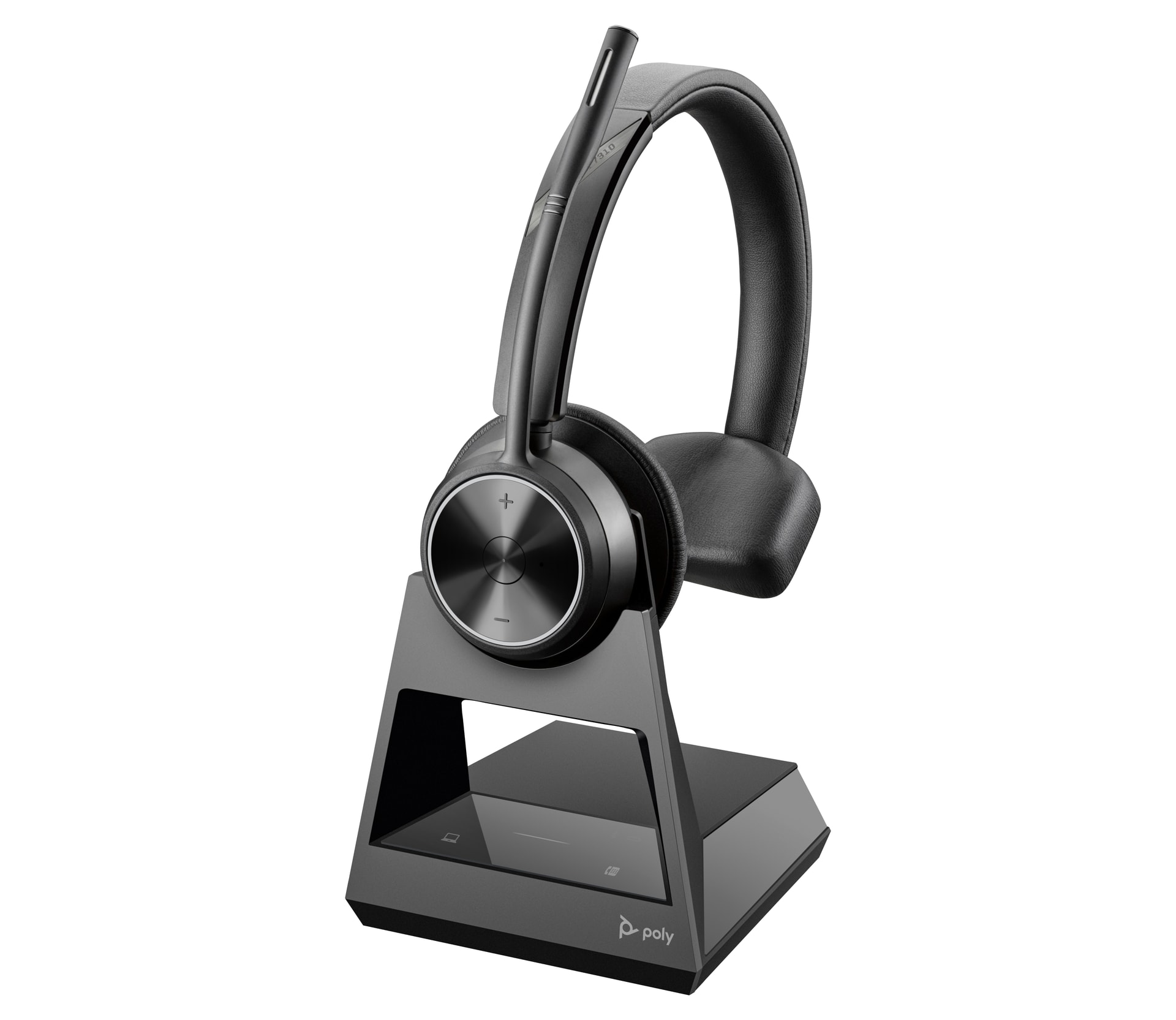HP Poly Headset Monoaural Poly Savi 7310 Office DECT 1880-1900 MHz com USB-A — imagem 1