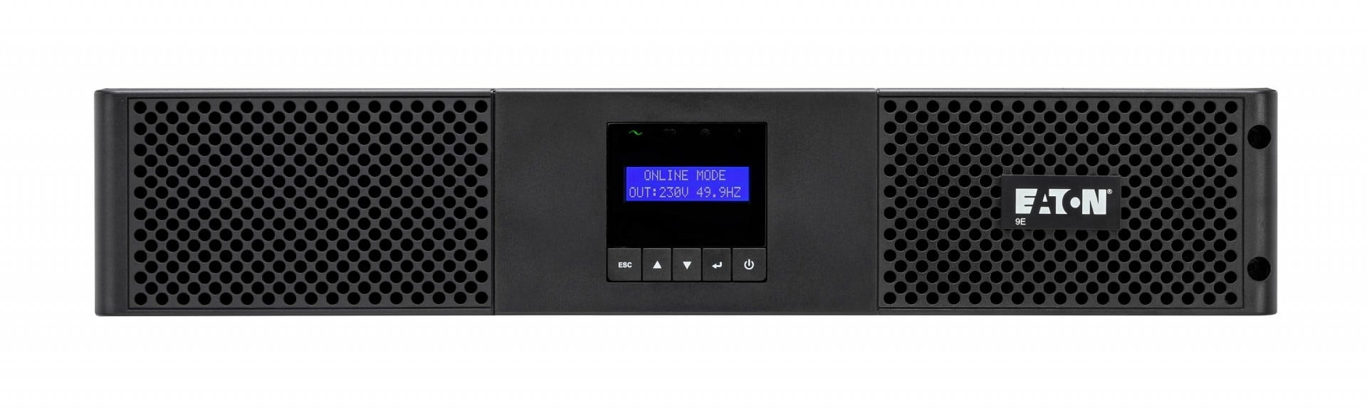 Eaton 9E - UPS - AC 200/220/230/240 V - 900 watt - 1000 VA - RS-232, USB - conectores de saída: 4 - 2U - preto — imagem 1