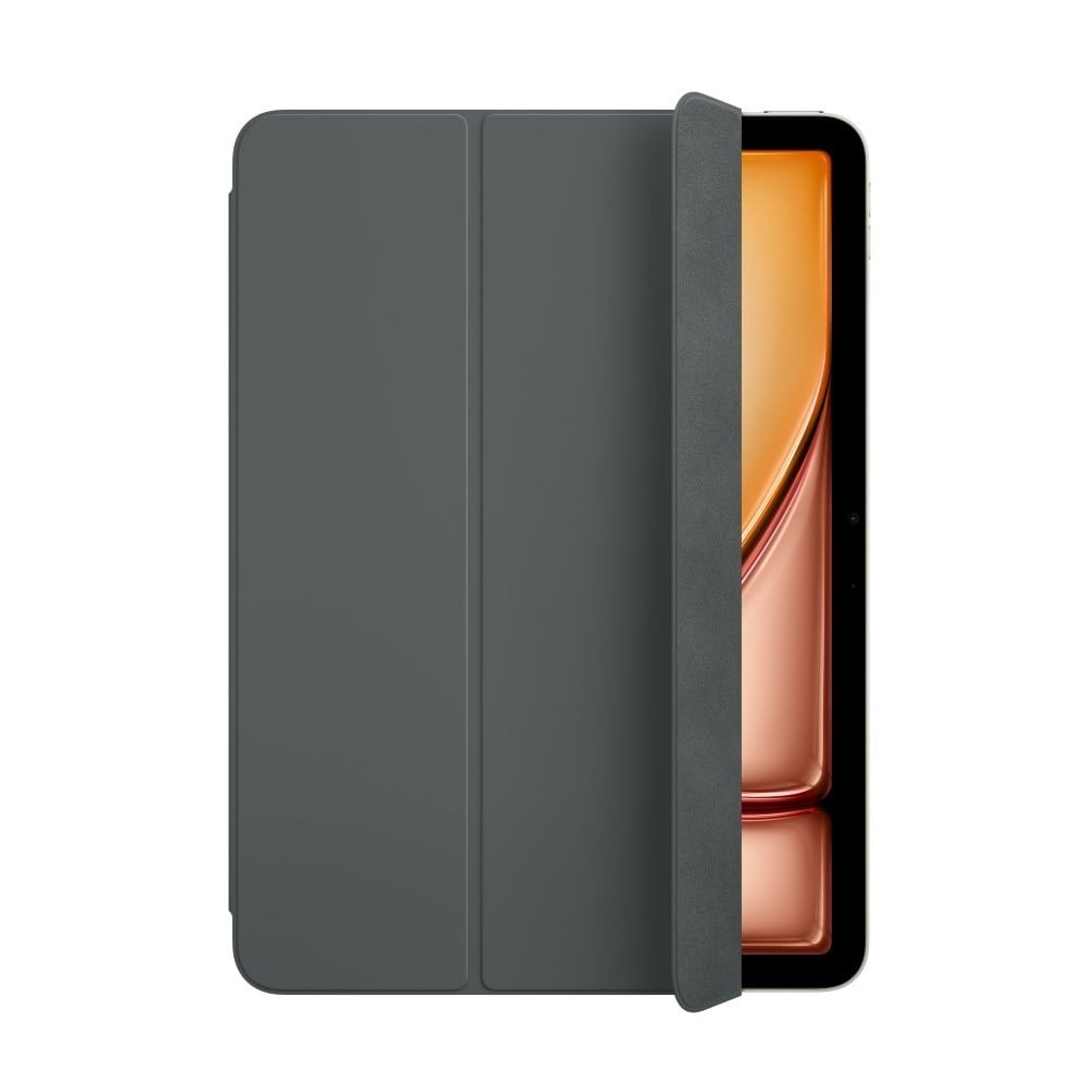 A Smart Folio para iPad Air (M2) pode ser ajustada em vários ângulos de utilização para ler, ver vídeos, escrever ou fazer chamadas FaceTime — imagem 1