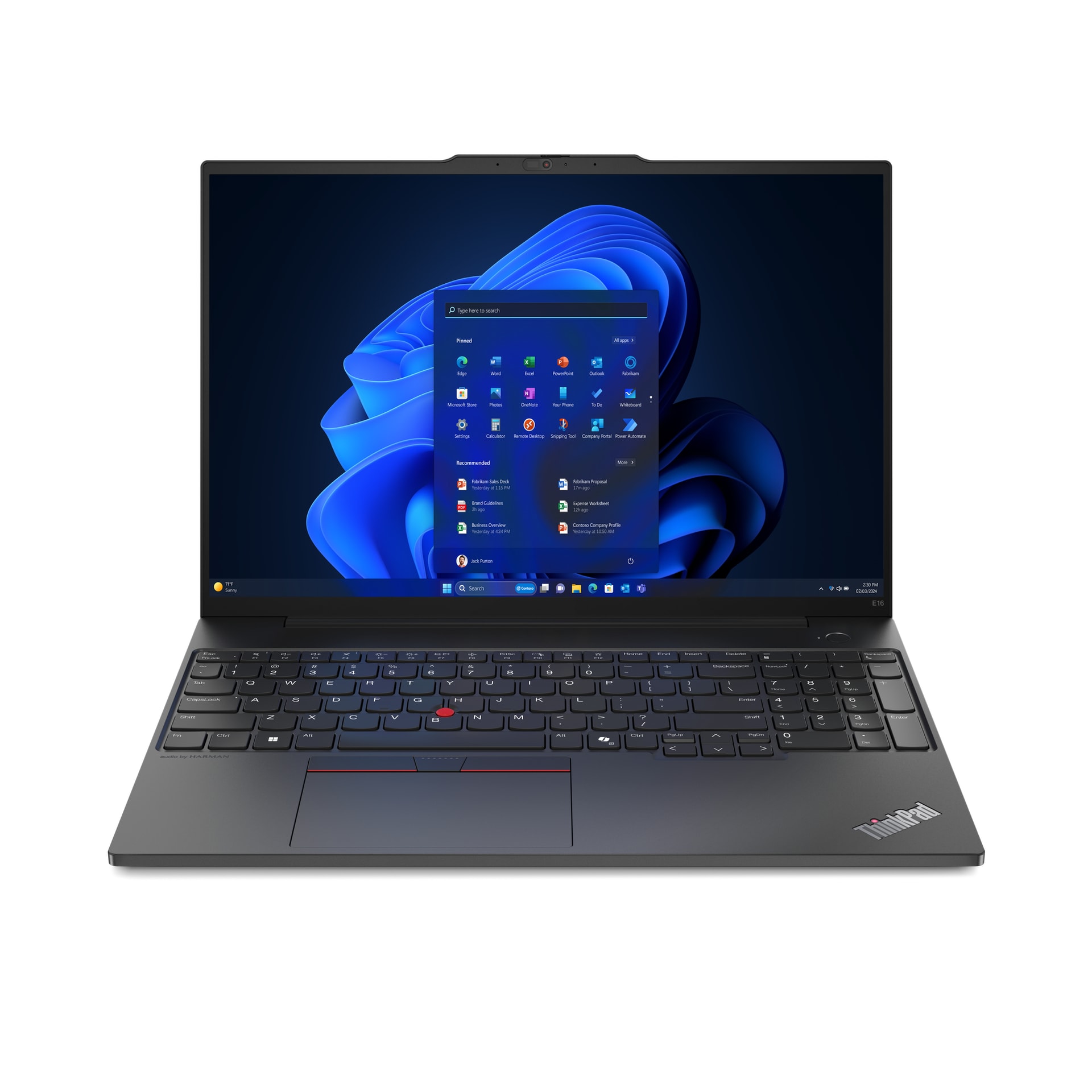 Lenovo ThinkPad E16 Gen 2 (Intel) — imagem 1