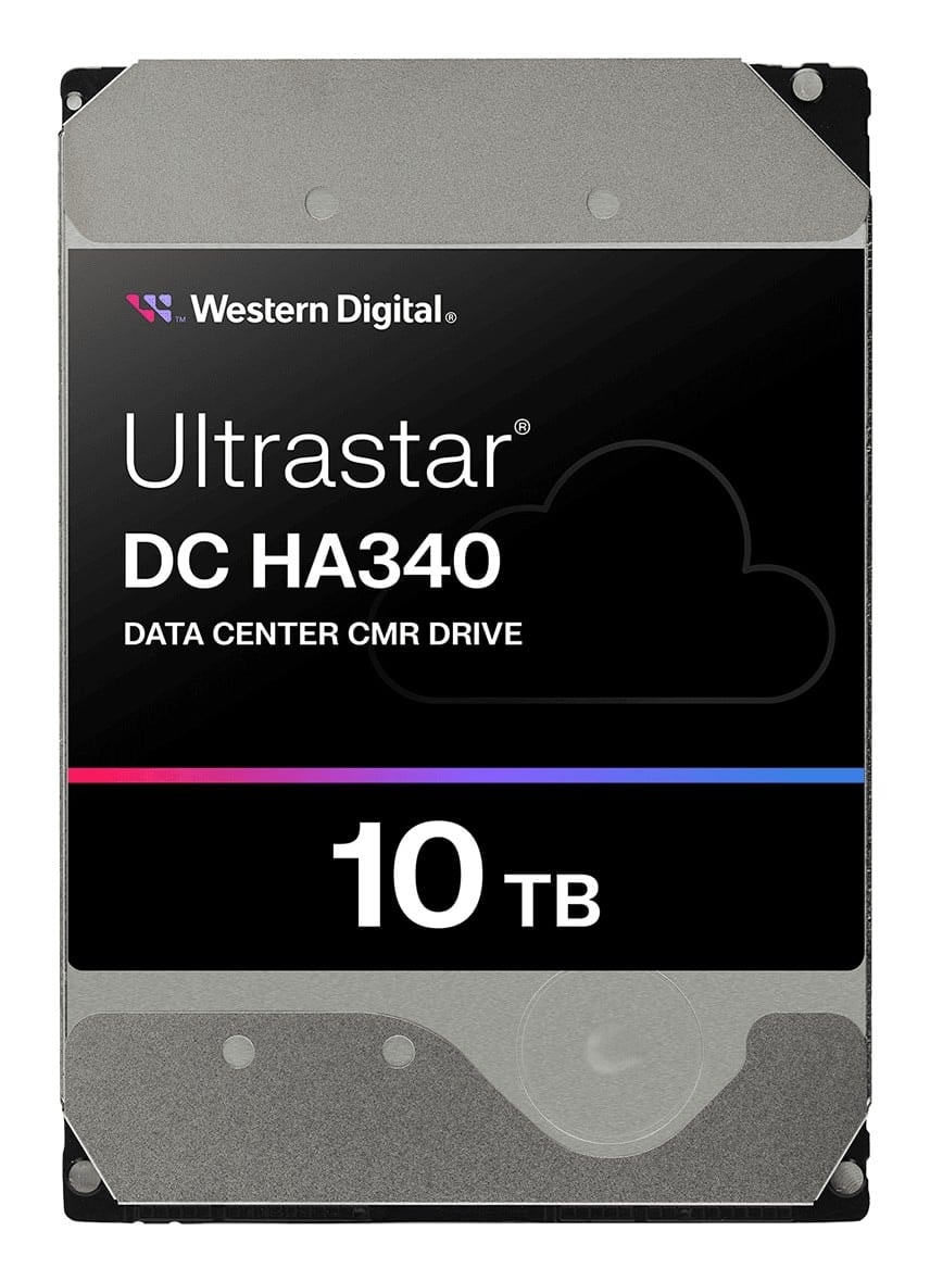 WD Ultrastar DC HA340 WUS721210BLE6L4 - Disco rígido - Centro de Dados - 10 TB - interna - 3.5" - SATA 6Gb/s - 7200 rpm - buffer: 512 MB — imagem 1
