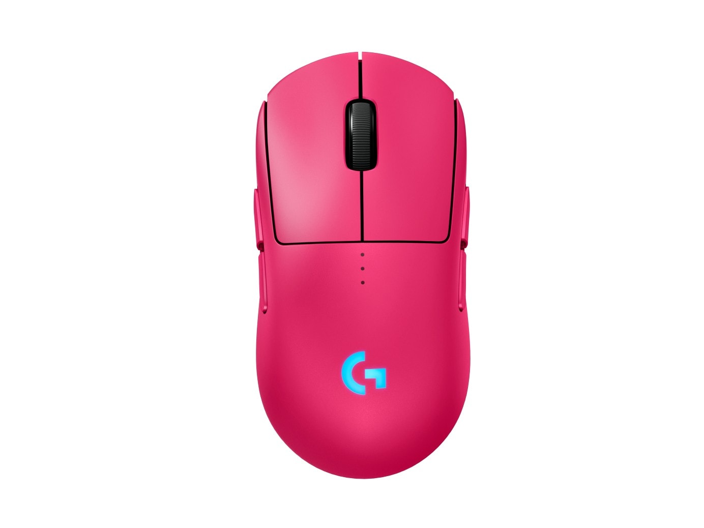 Logitech G PRO 2 - Rato - gaming - destros e canhotos - óptico - 8 botões - sem fios, com cabo - 2.4 GHz, USB - recetor USB Logitech LIGHTSPEED - rosa — imagem 1