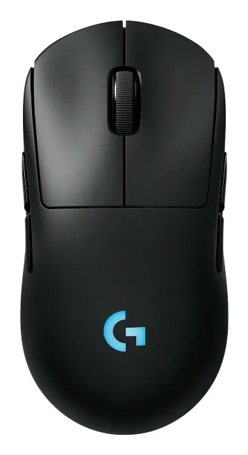 Logitech G PRO 2 - Rato - gaming - destros e canhotos - óptico - 8 botões - sem fios, com cabo - 2.4 GHz, USB - recetor USB Logitech LIGHTSPEED - preto, imagem 1