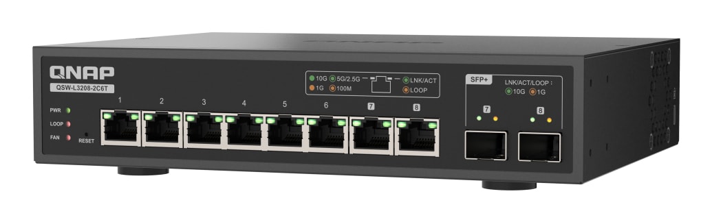 QNAP QSW-L3208-2C6T — imagem 1