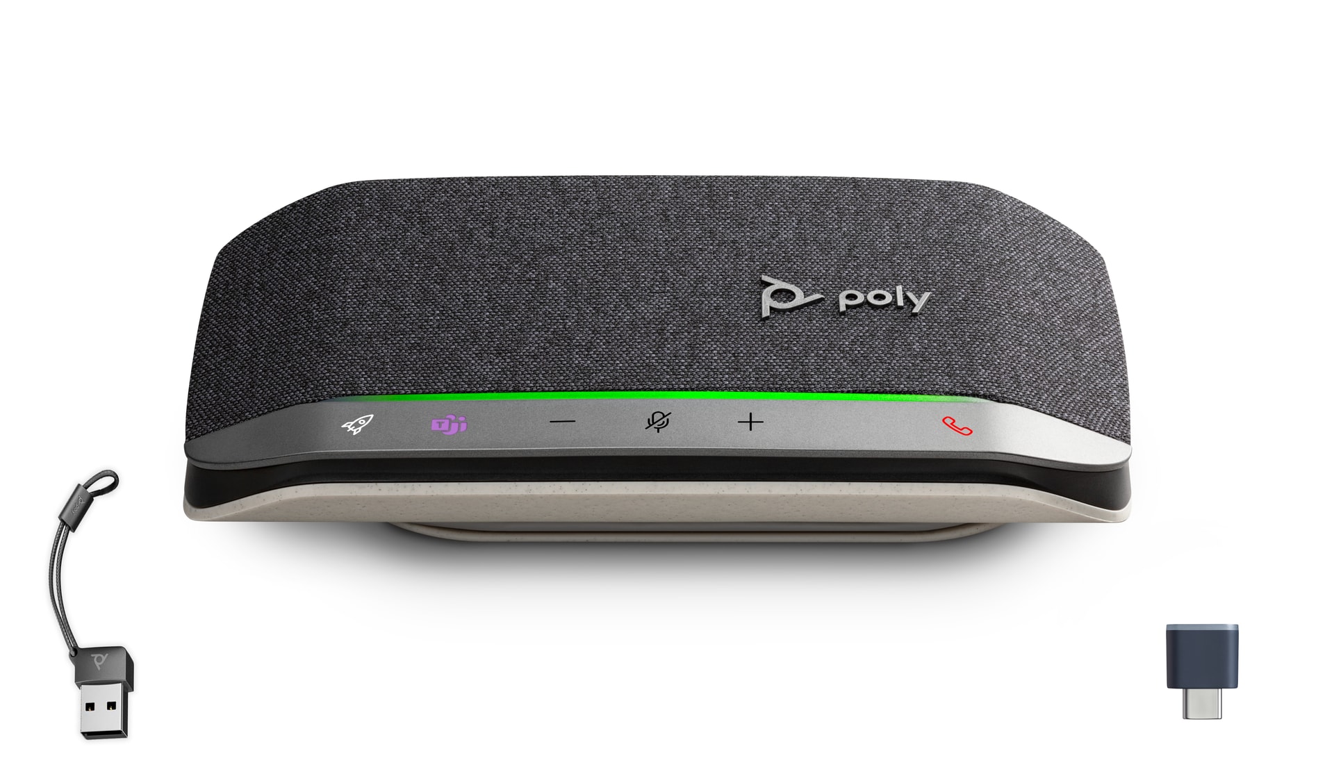 HP Poly Sync 20+M Speakerphone USB-C/A Adapter, imagem 1