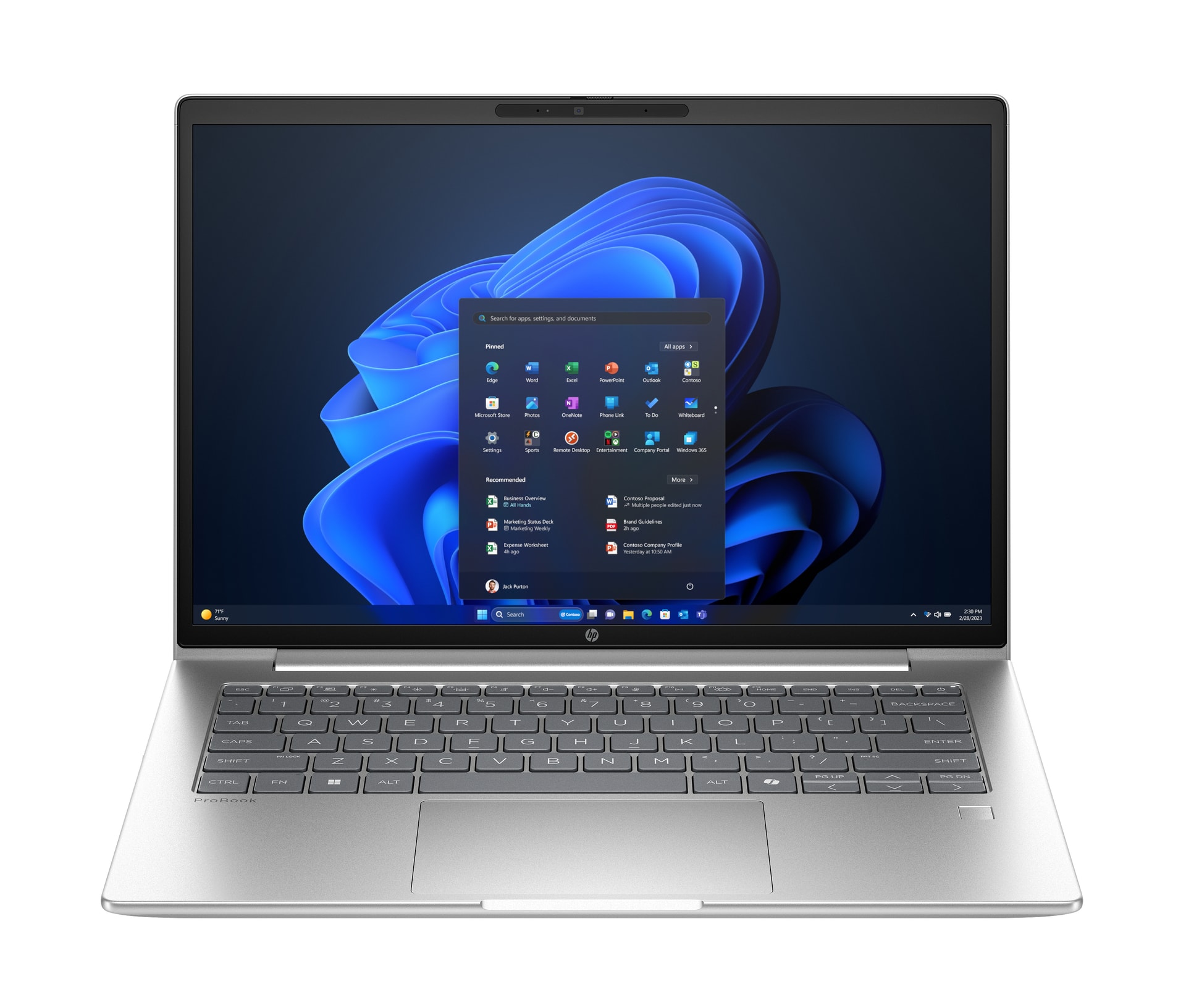 HP ProBook 4 G1a 14 inch Notebook AI PC — imagem 1