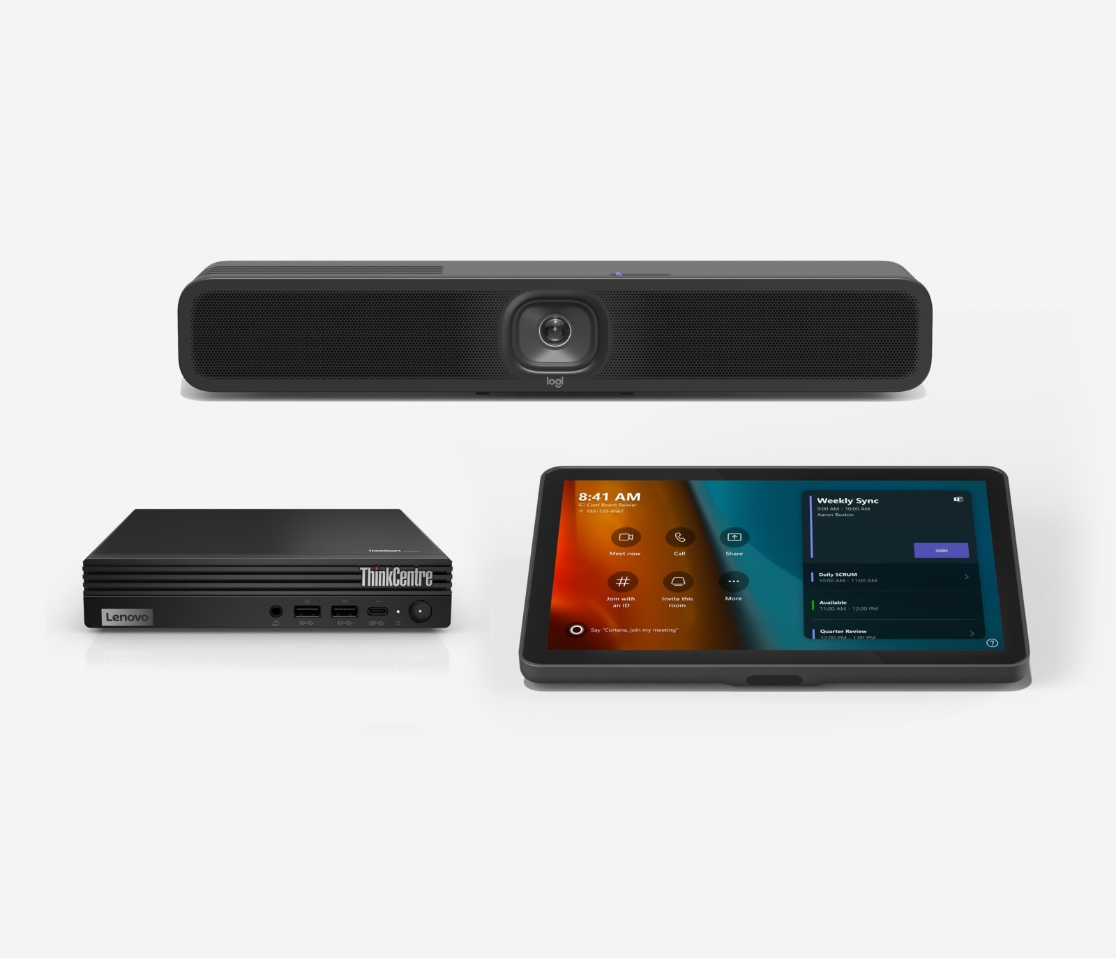 Logitech Entry-Level Small Room Solution for Microsoft Teams Rooms on Windows — imagem 1