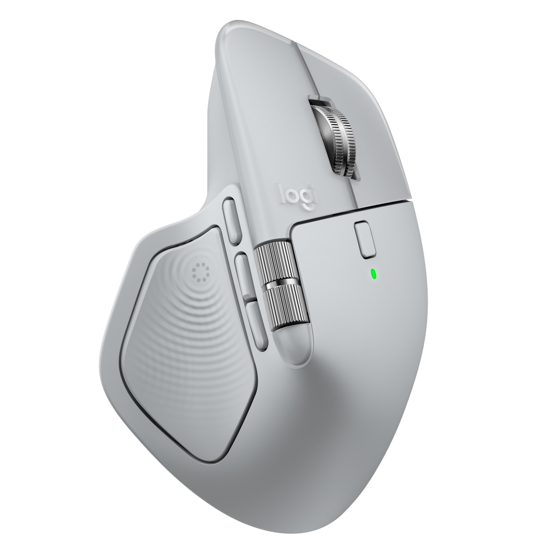Logitech MX Master 4, rato ergonómico sem fios com feedback tátil de desempenho avançado, deslocamento ultrarrápido, carregamento por USB-C , Bluetooth, Windows, MacOS - grafite — imagem 1