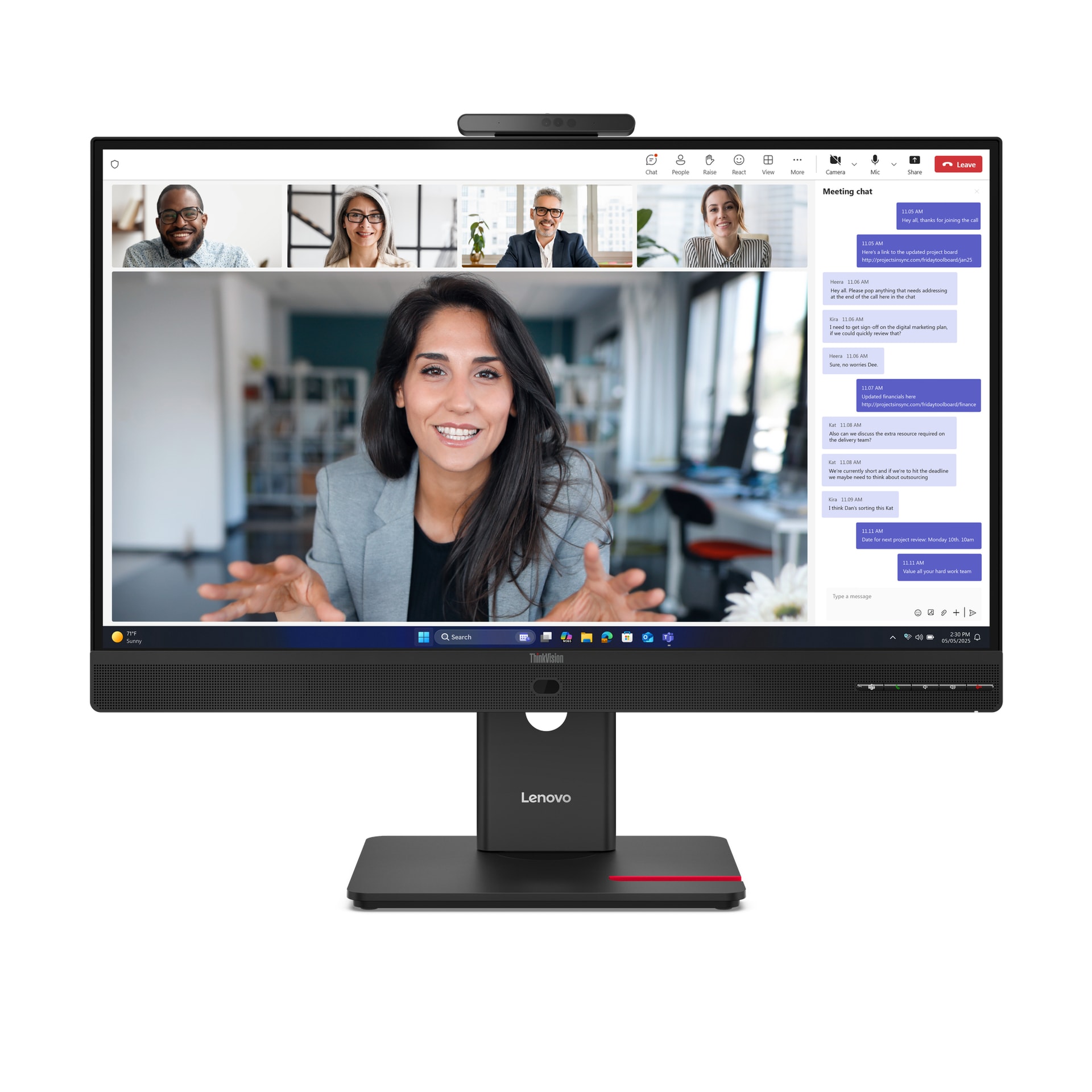 Lenovo ThinkVision T24-4v Monitor — imagem 1