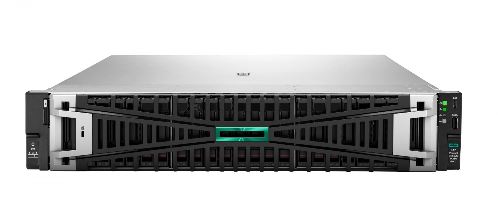 HPE ProLiant Compute DL380 Gen12 - Servidor - montável em bastidor 2U - 2-way - 1 x Xeon 6505P / até 4.1 GHz - RAM 64 GB - hot-swap (permuta) 2.5" compartimento(s) - SSD 2 x 480 GB - sem SO - monitor: nenhum