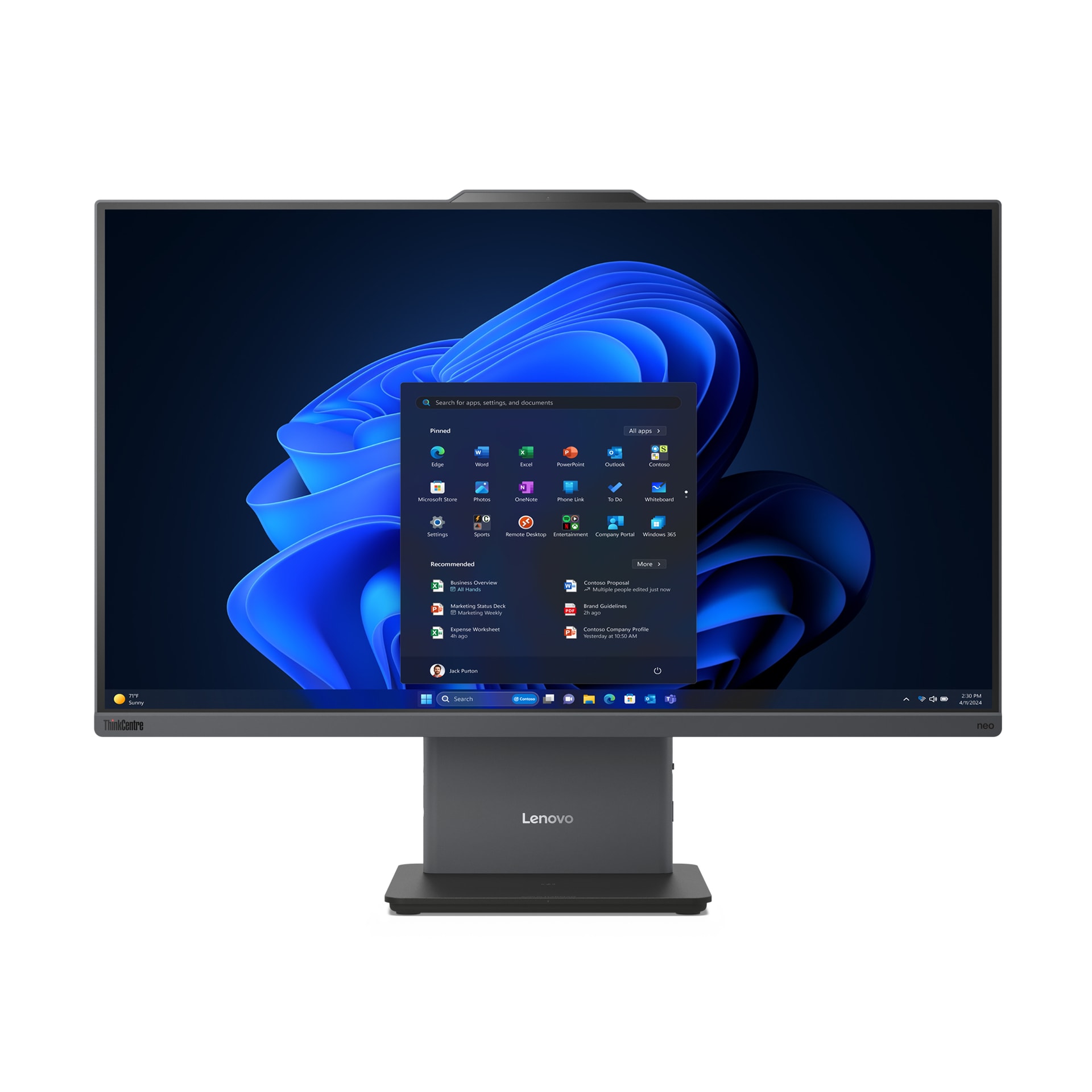 Lenovo ThinkCentre neo 50a 27 Gen 5 — imagem 1