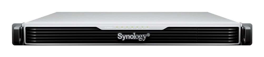 Synology RackStation RS1626xs+ - Servidor NAS - 4 baias - montável em bastidor - SATA 6Gb/s - RAID (expansão de disco rígido) RAID F1, JBOD, 0, 1, 5, 6, 10 - RAM 16 GB - 10 Gigabit Ethernet - iSCSI assistência - 1U — imagem 1