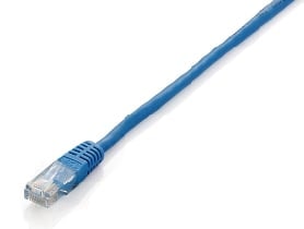 EQUIP CHICOTE CAT6 U/UTP 1M AZUL — imagem 1