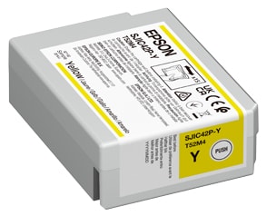 Epson SJIC42P-Y Ink cartridge for ColorWorks C4000e ( Yellow) — imagem 1