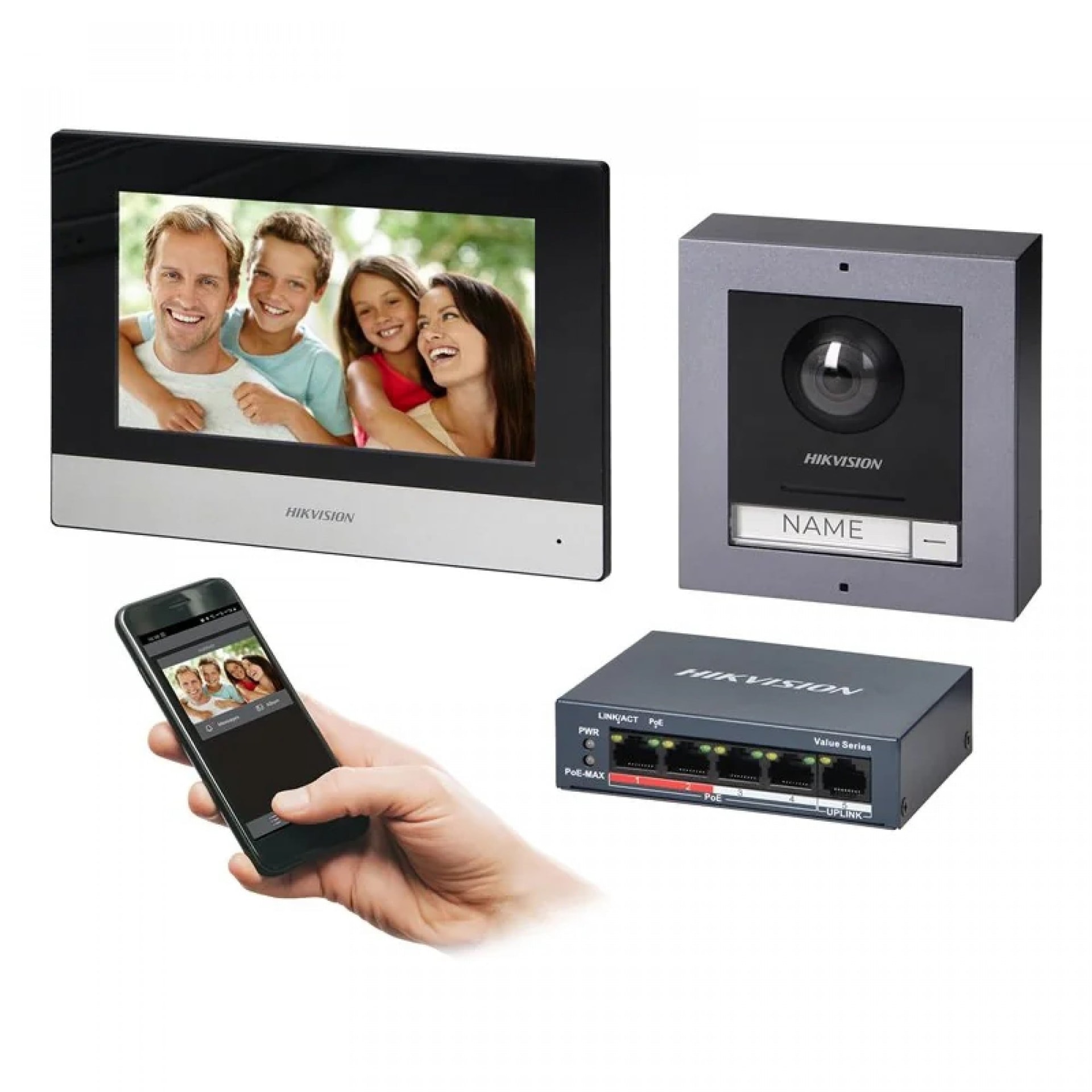 HIKVISION VIDEO INTERCOM KIT, imagem 1