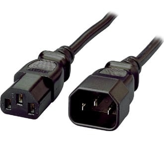 EQUIP CABO POWER C13/C14 M/F 1.8M — imagem 1