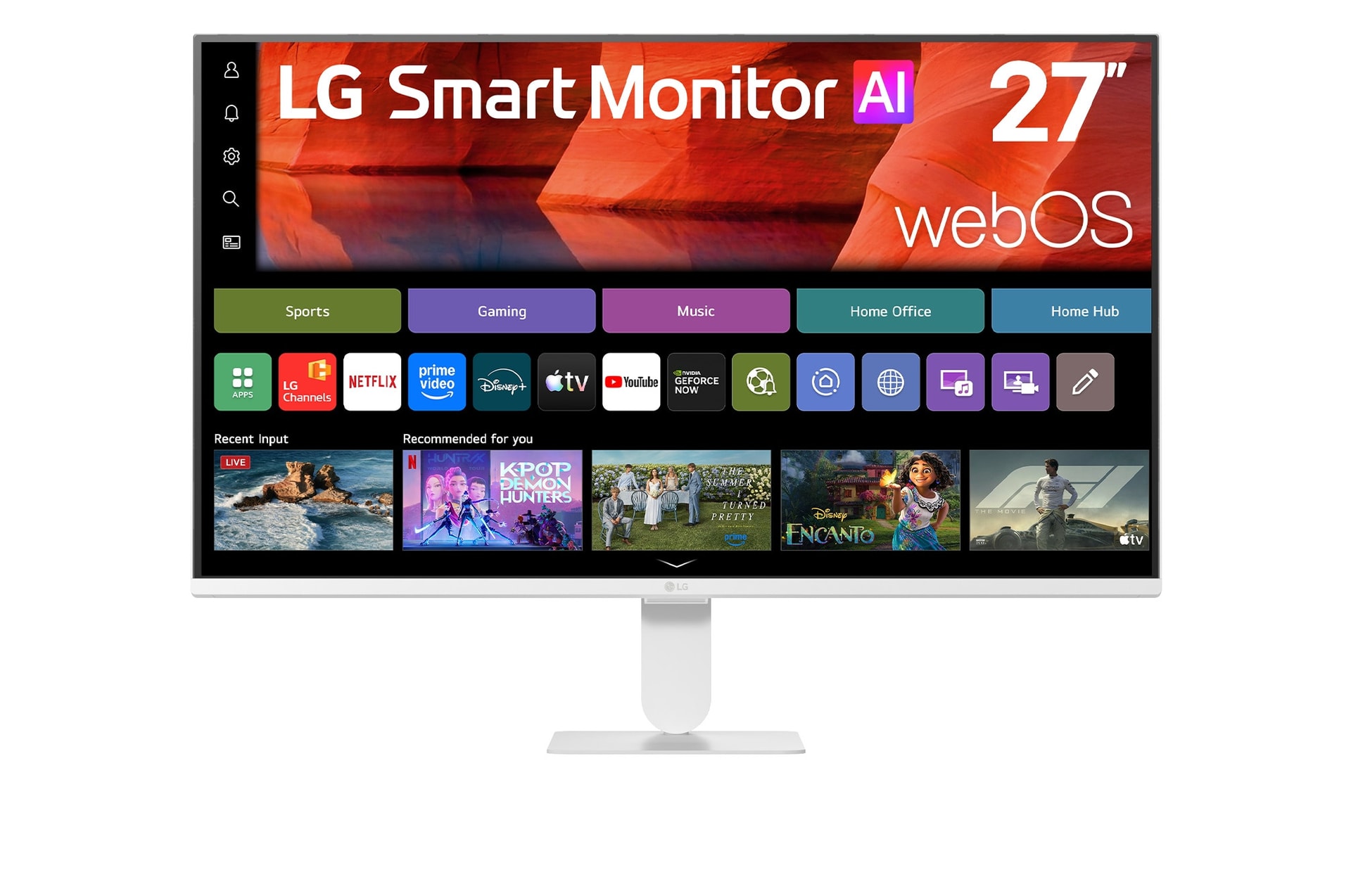 LG 27U511SB-W, imagem 1