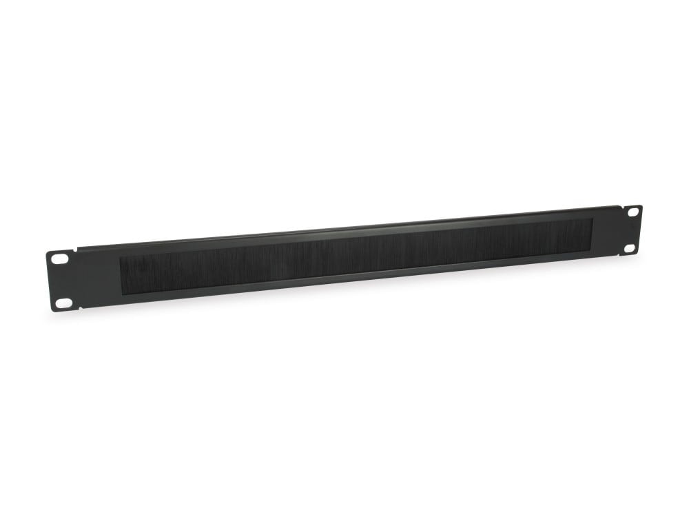 EQUIP PAINEL ESCOVA 1U 19" PRETO — imagem 1