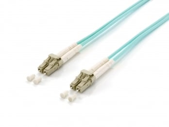 EQUIP CHICOTE FIBRA DPX MULTIMODE LC/LC OM3 2M — imagem 1