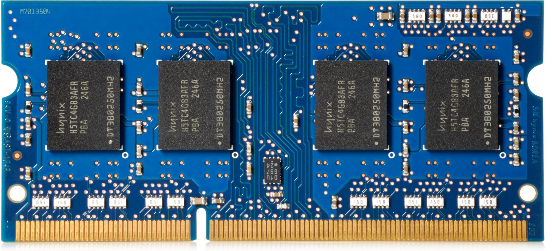HP DDR3 SODIMM 1 GB x32 144 pinos (800 MHz), imagem 1