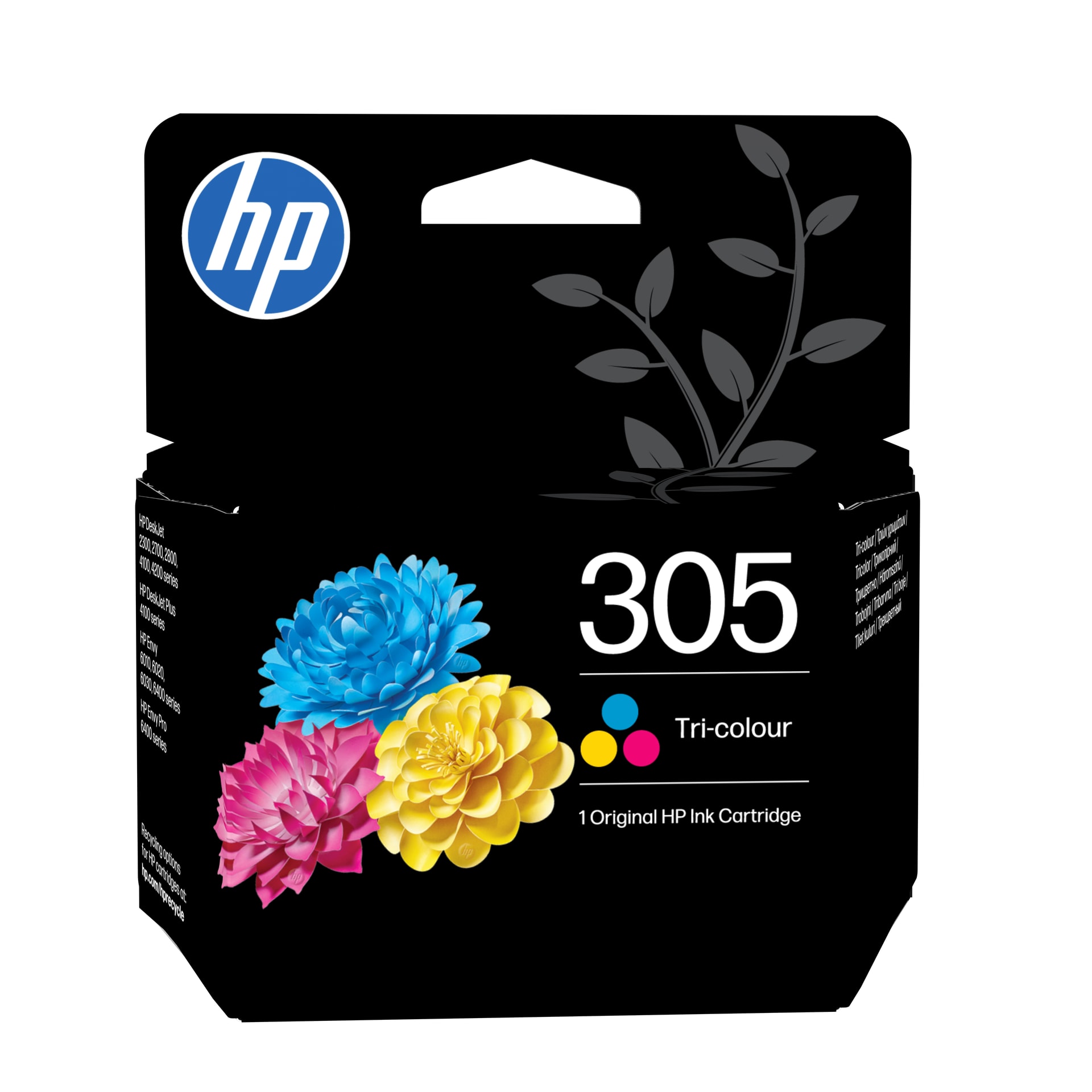 HP Tinteiro Original 305 Tricolor, imagem 1