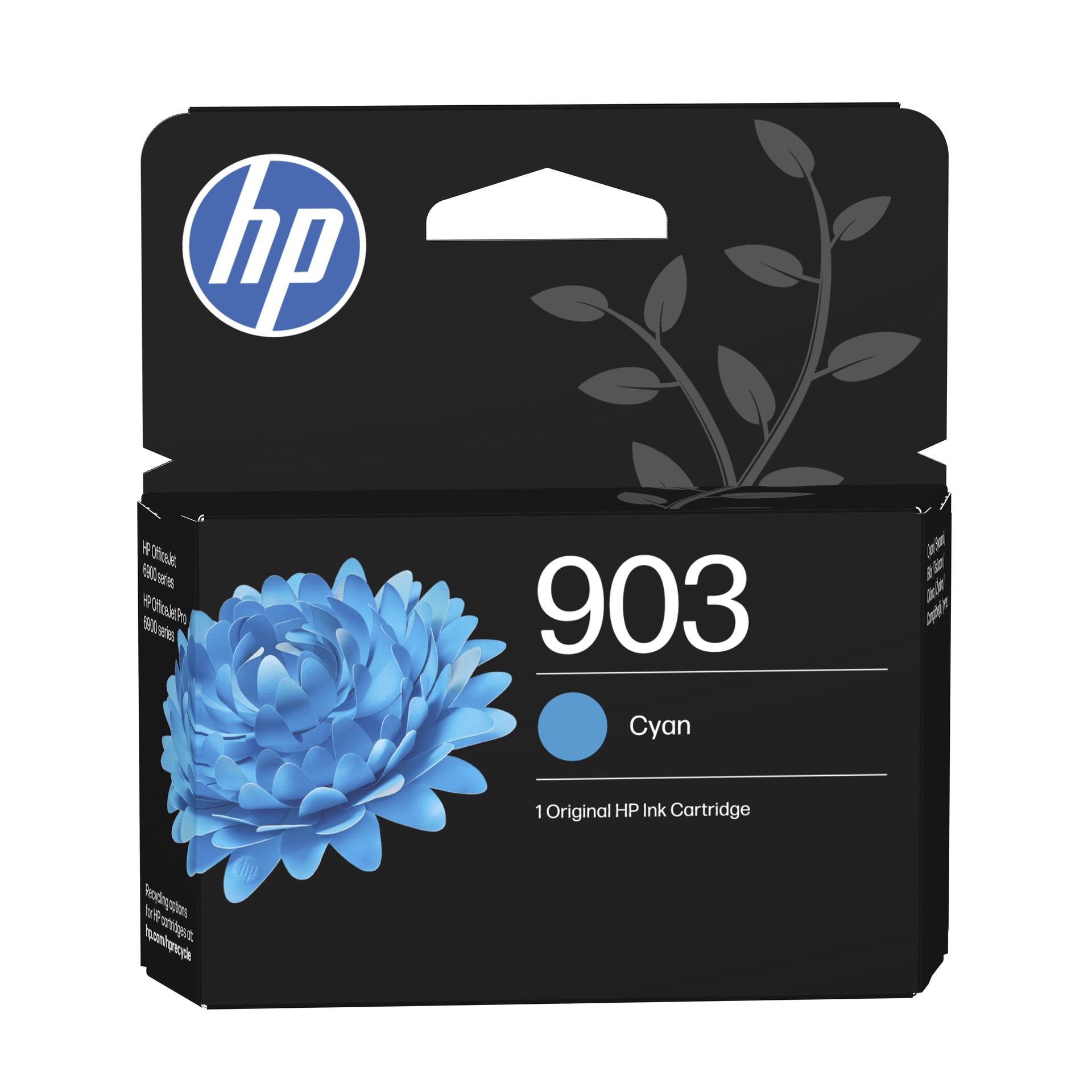 HP Tinteiro original 903 Ciano, imagem 1