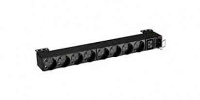 Eaton FlexPDU - Unidade de distribuição de potência (montável em bastidor) - AC 220-240 V - 3000 VA - entrada: IEC 60320 C20 16A - conectores de saída: 9 (conector IEC, CEE 7/4) - 1U - 19"