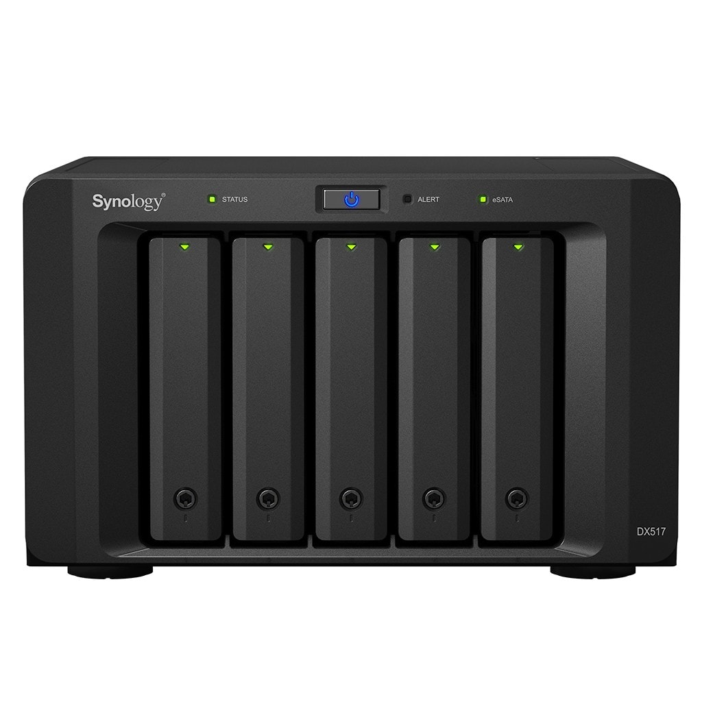 Synology DX517 - Gabinete de armazenamento - 5 baias - Compatível com TAA — imagem 1