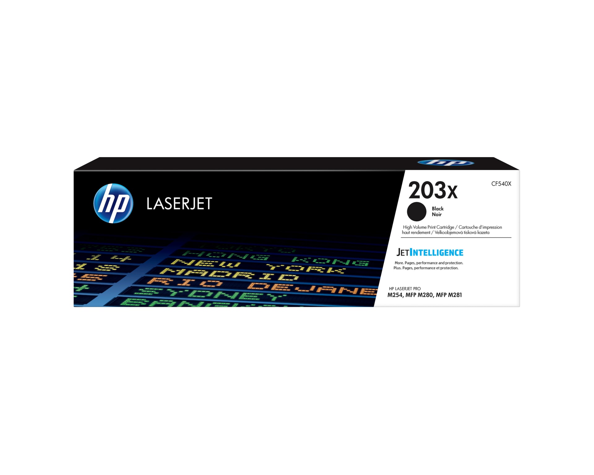 HP Toner LaserJet Original 203X Preto de elevado rendimento, imagem 1