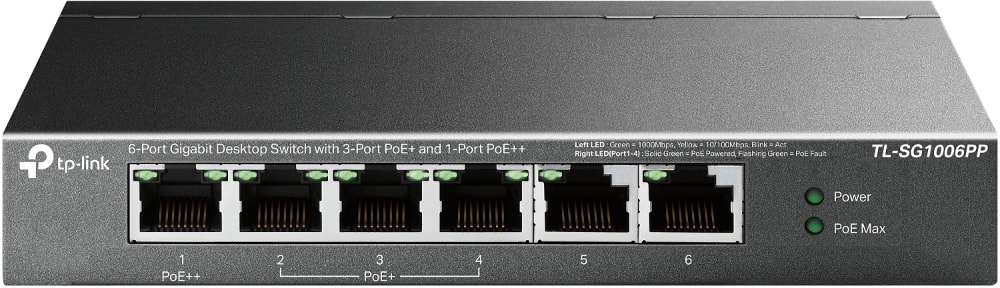 TP-Link TL-SG1006PP — imagem 1