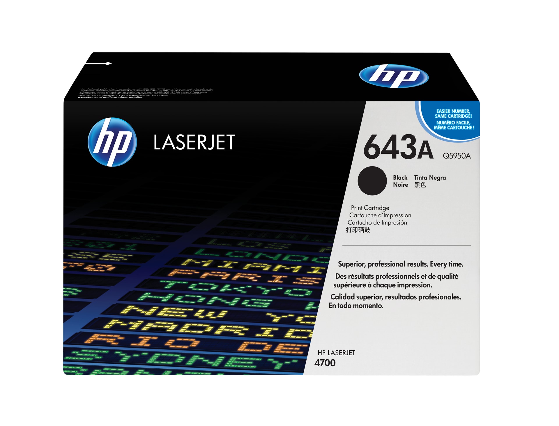 HP Toner LaserJet Original 643A Preto