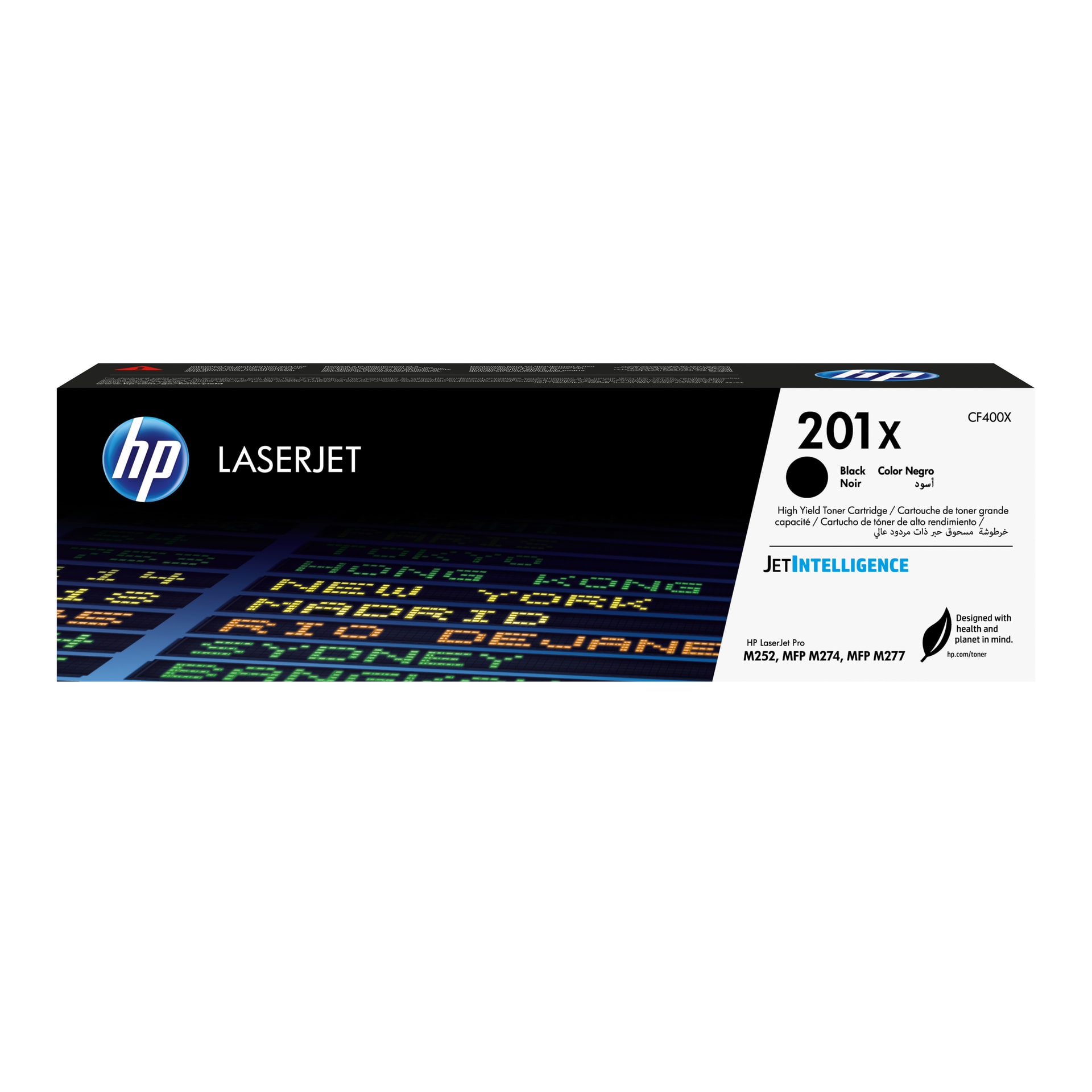 HP Toner LaserJet original 201X preto de elevado rendimento, imagem 1