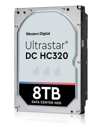 WD Ultrastar DC HC320 HUS728T8TALE6L4 - Disco rígido - 8 TB - interna - 3.5" - SATA 6Gb/s - 7200 rpm - buffer: 256 MB