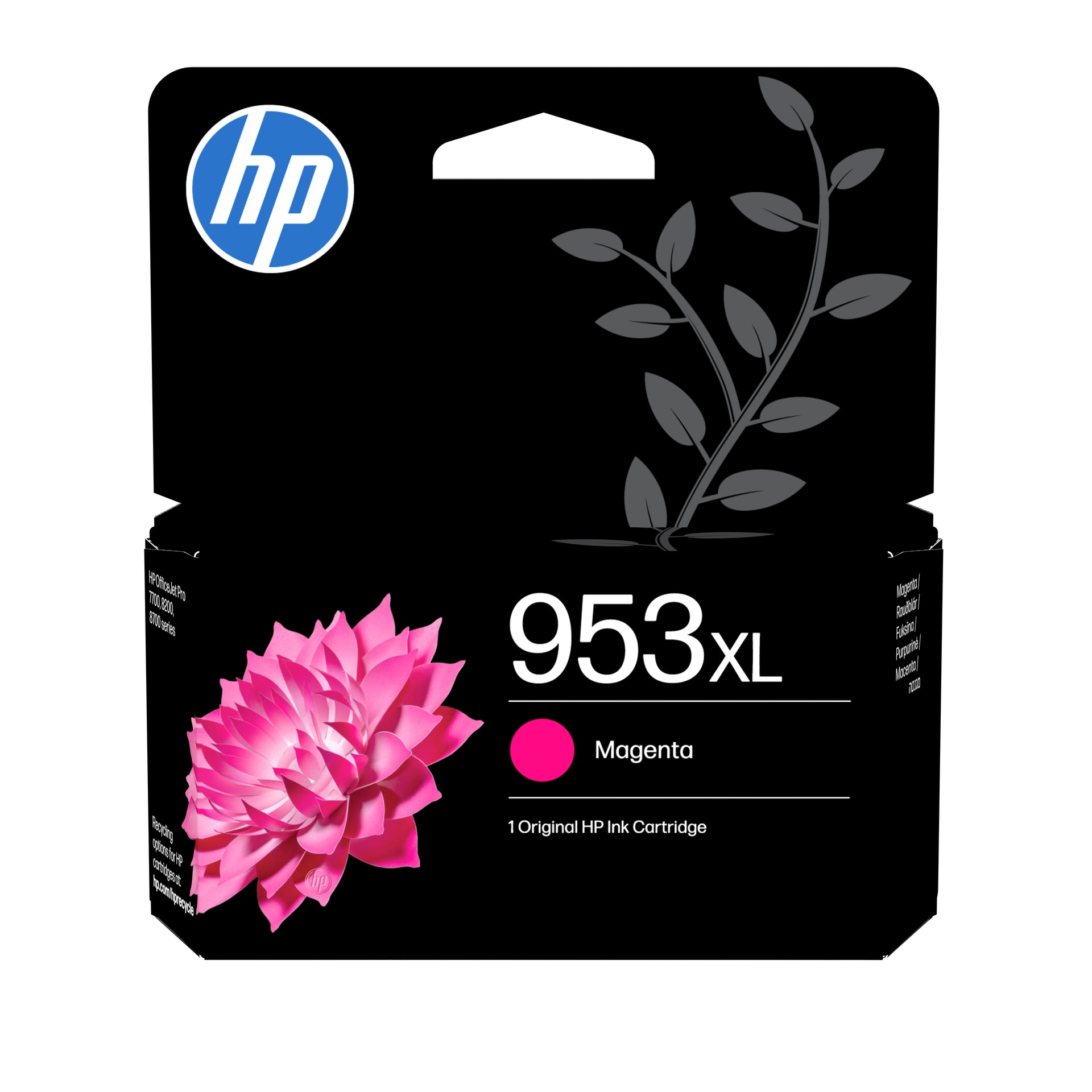 HP Tinteiro original 953XL Magenta de elevado rendimento — imagem 1