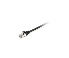 EQUIP CHICOTE CAT6A S/FTP 1M PRETO — imagem 1