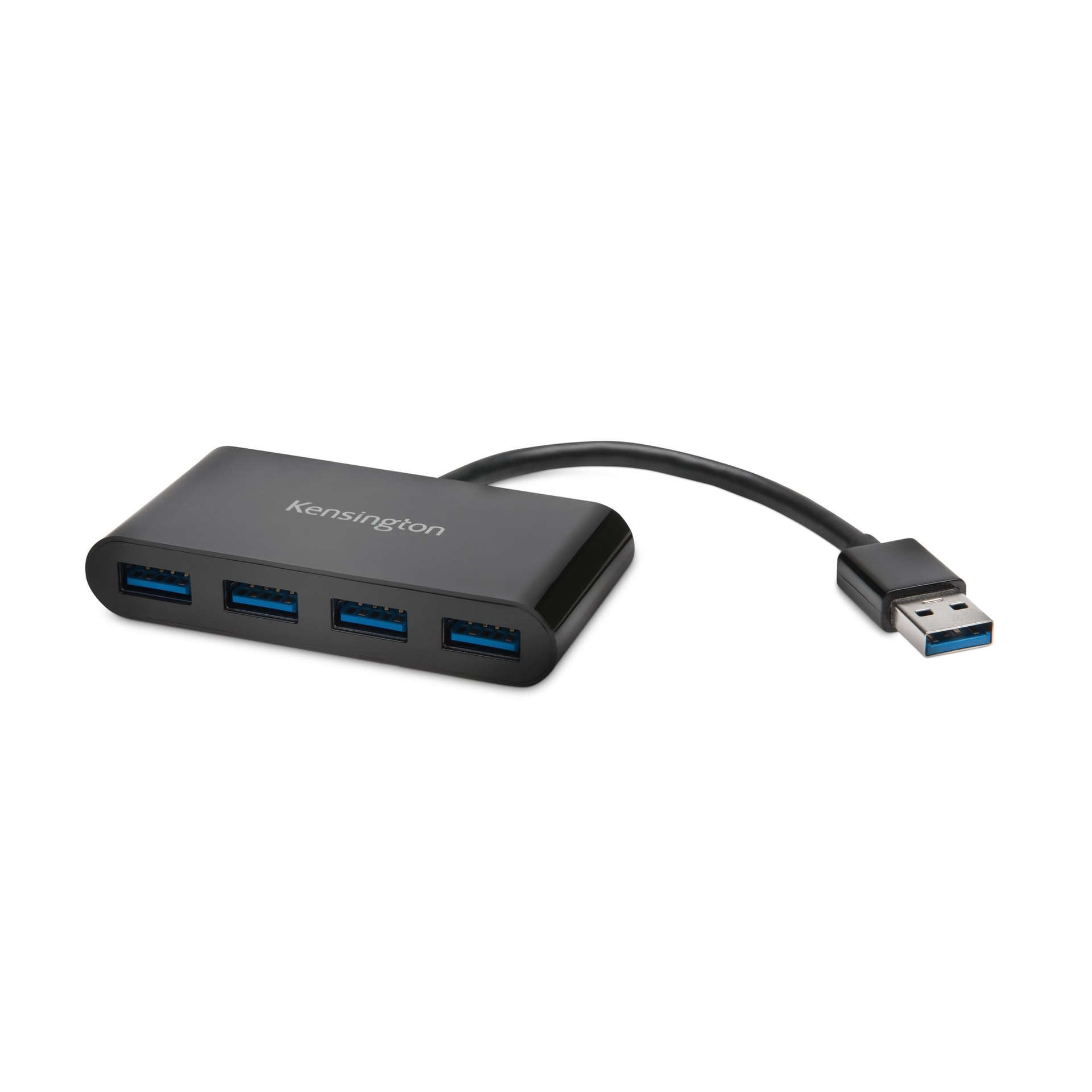 Kensington UH4000 Concentrador USB 3.0 de 4 portas — Preto — imagem 1