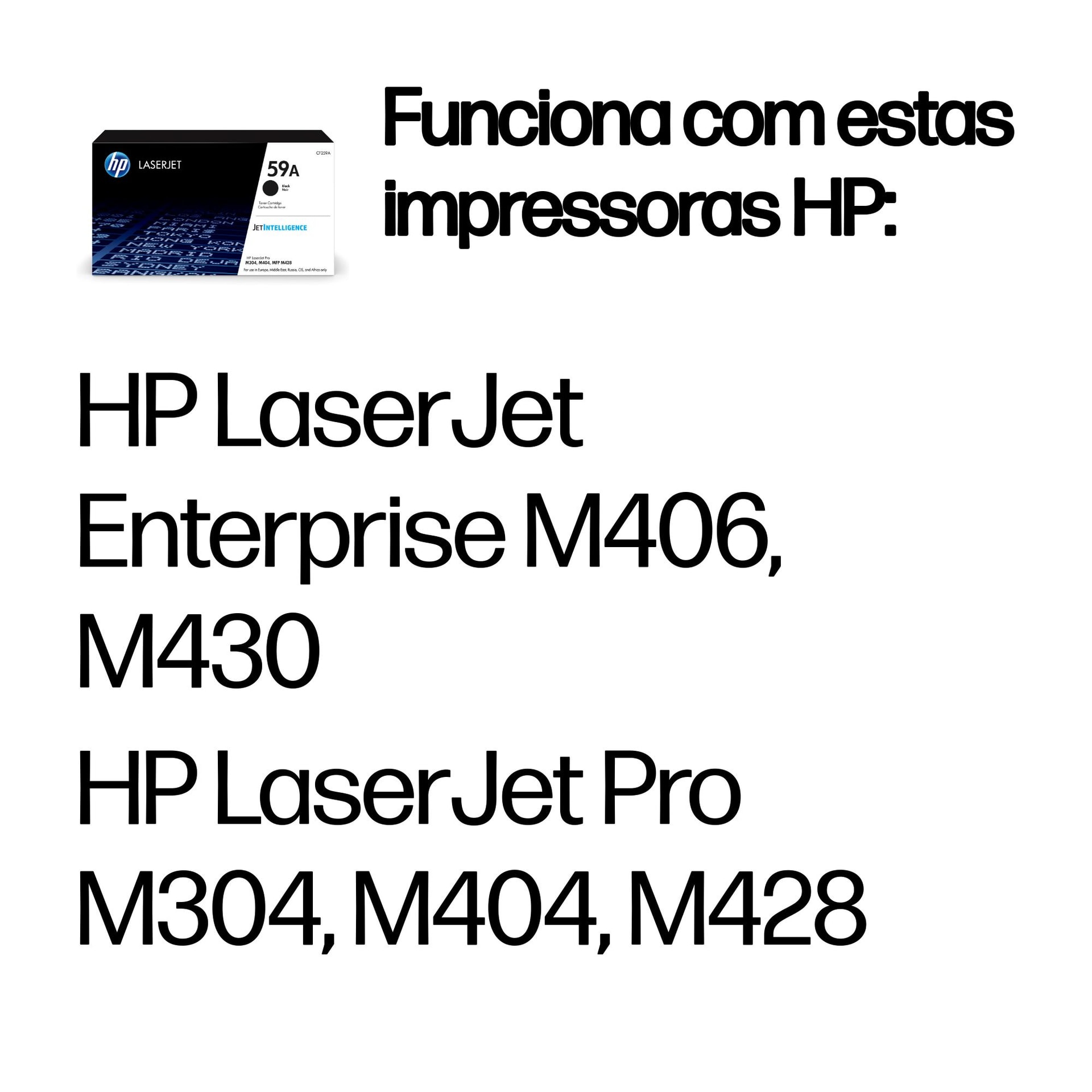 HP Toner LaserJet Original 59A Preto — imagem 1