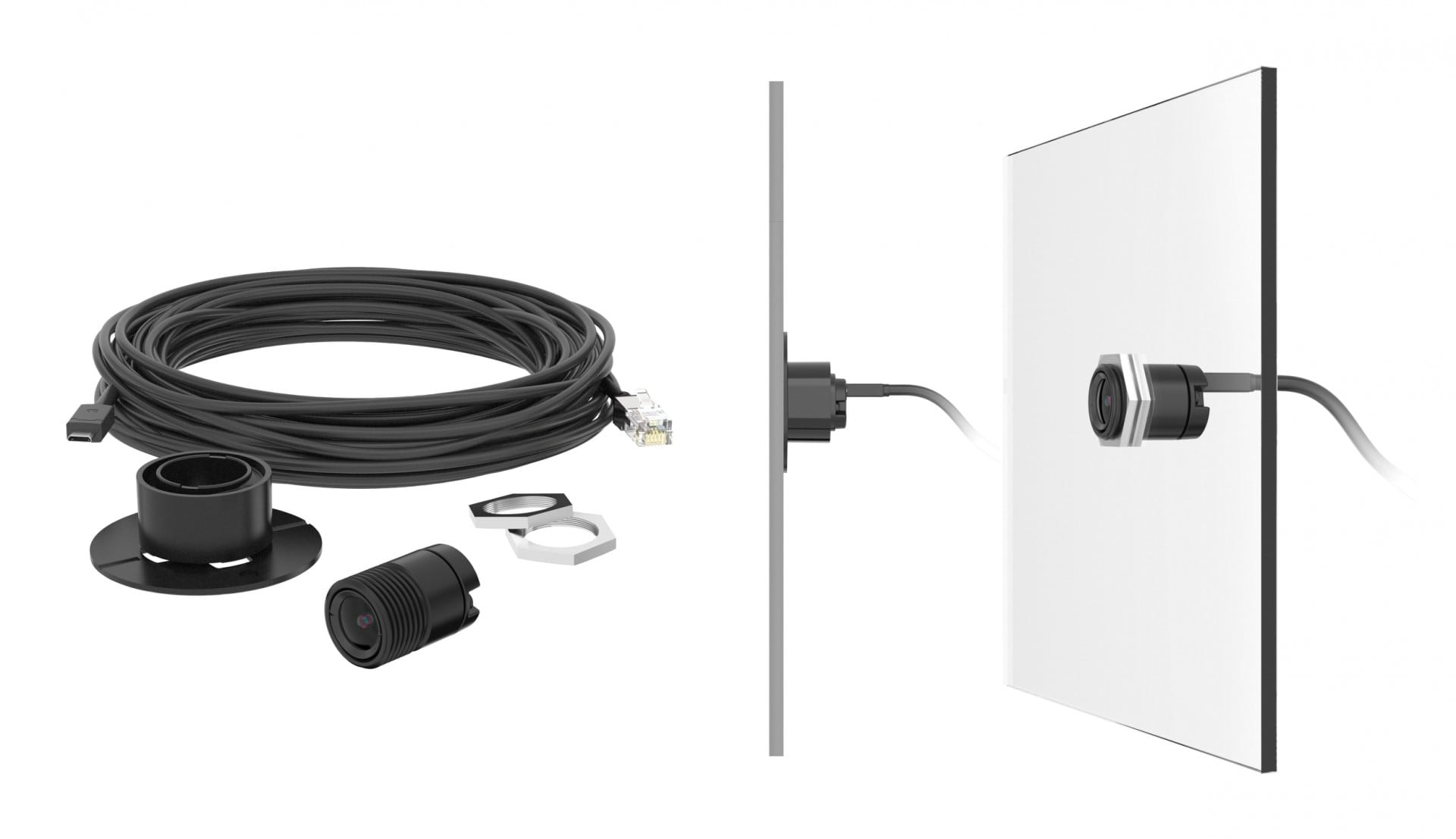 AXIS FA1105 Sensor Unit - Câmara de vigilância de rede - a cores - 1920 x 1080 - íris fixa - focal fixo, imagem 1