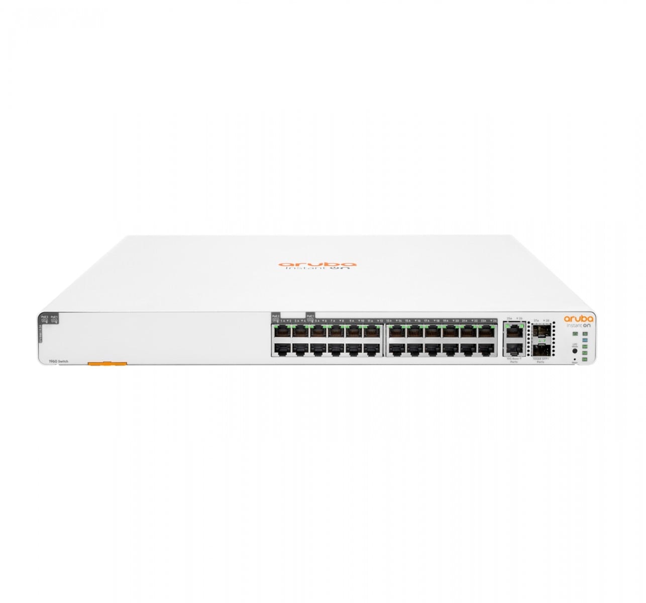ARUBA SWITCH INSTANT ON 1960 24G 20P CLASS 4 4P CLASS 6 PoE 2XGT 2SFP+ 370W — imagem 1