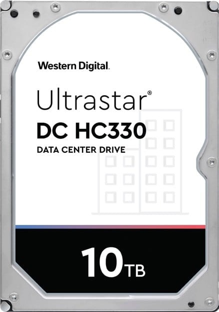WD Ultrastar DC HC330 WUS721010AL5204 - Disco rígido - encriptado - 10 TB - interna - 3.5" - SAS 12Gb/s - 7200 rpm - buffer: 256 MB