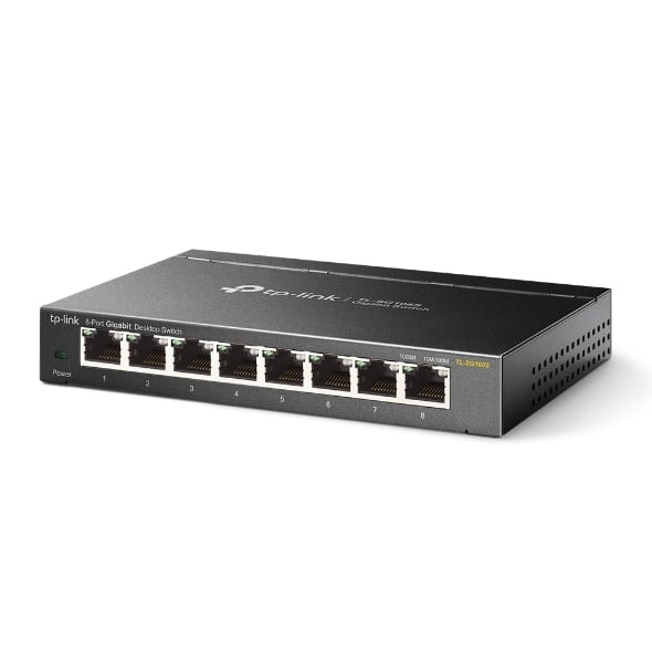 TP-LINK SWITCH DESKTOP 8PORT 10/100/1000MBPS — imagem 1